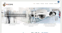 Desktop Screenshot of percoms.com.pe